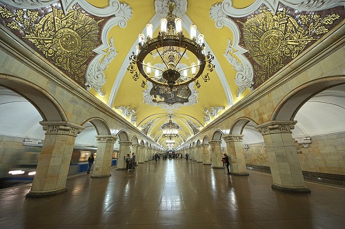 Metrostation Komsomolskaja