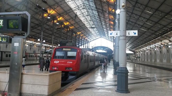 Bahnhof Rossio Lissabon