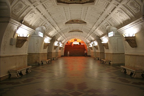 U-Bahnstation Belorusskaya 