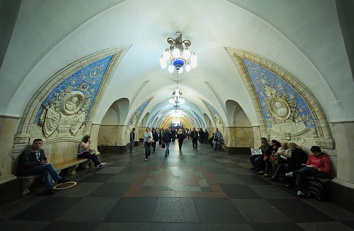 Taganskaja-Station in der Metro Moskau