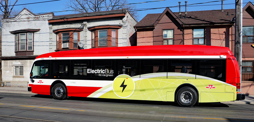 Elektrobus New Flyer Xcelsior Charges