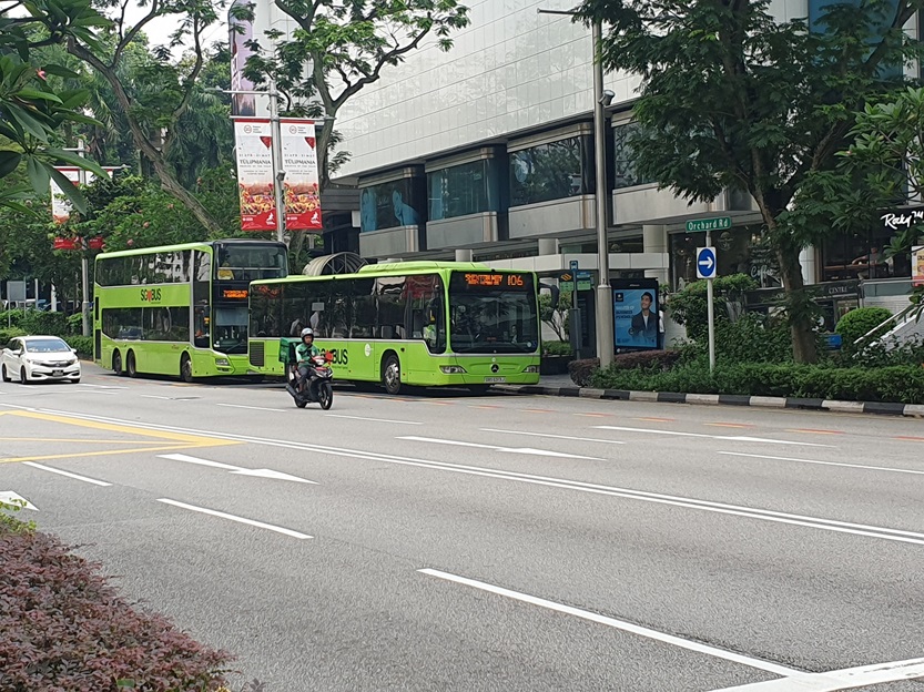 Linienbusse in Singapur